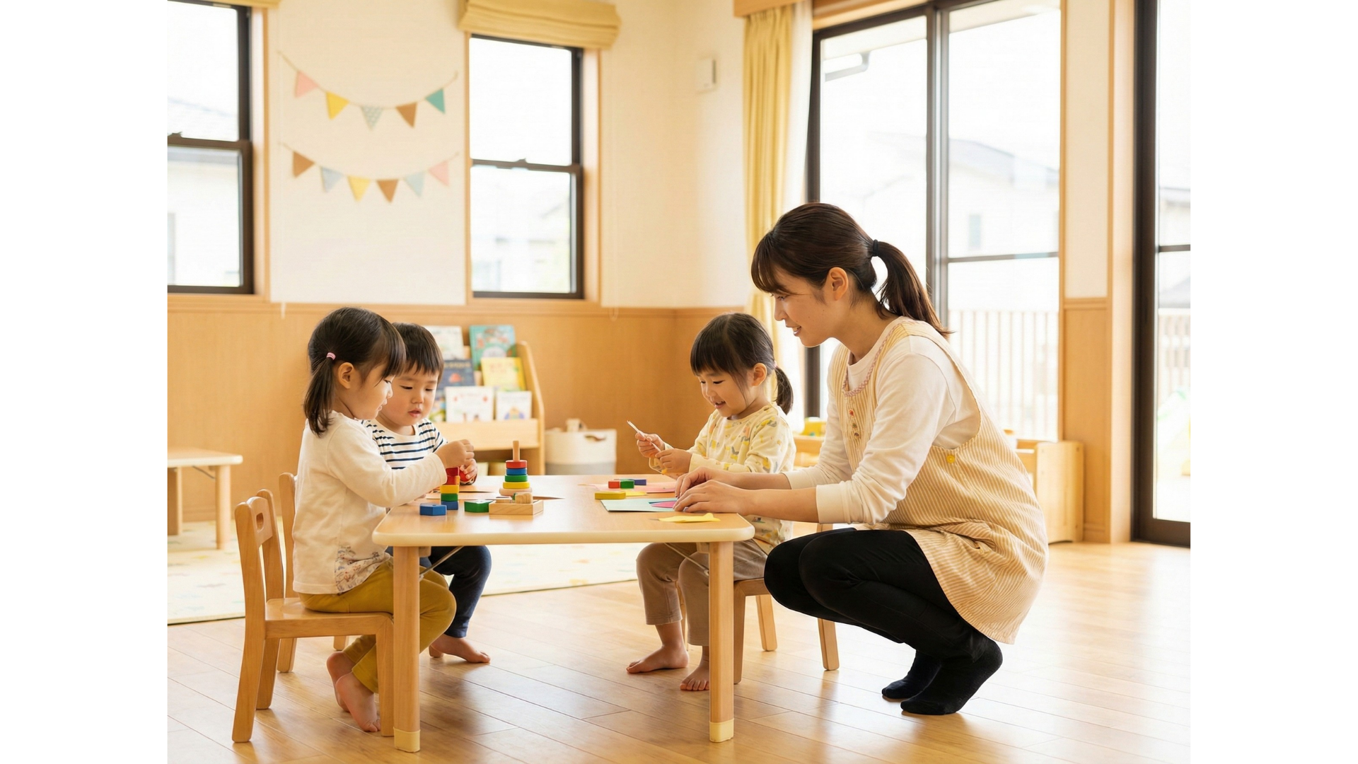 出張託児・イベント保育の様子