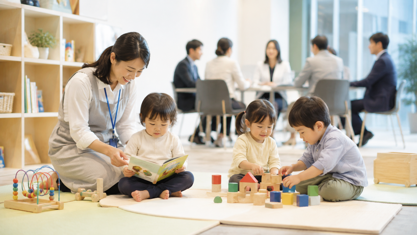 出張託児で子育て家庭の参加障壁を減らしませんか？